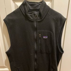 Black Patagonia vest. Size Large